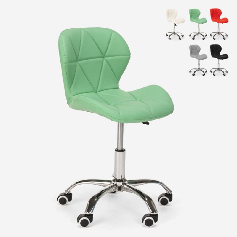 Silla giratoria taburete oficina altura regulable con ruedas Ratal | Verde oscuro
Silla giratoria taburete oficina altura regulable con ruedas Ratal | Verde oscuro
