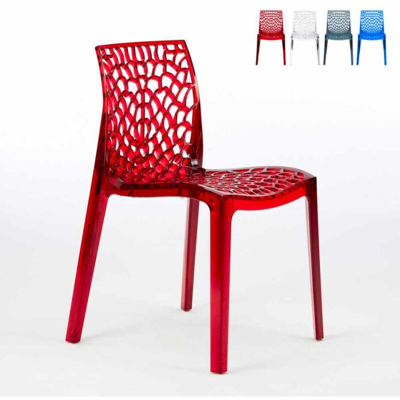 Grand Soleil - Silla Apilable de Policarbonato Transparente para Bares y Restaurantes Gruvyer | Rojo Transparente
Grand Soleil - Silla Apilable de Policarbonato Transparente para Bares y Restaurantes Gruvyer | Rojo Transparente
