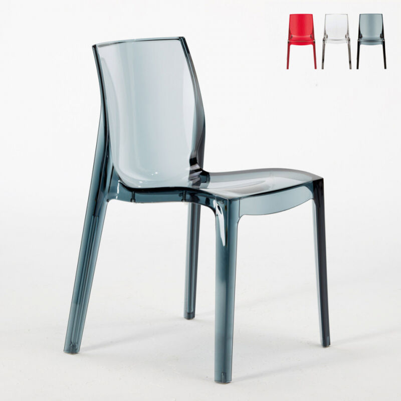 Silla transparentes cocina bar Femme Fatale Diseño policarbonato | Transparente Antracita Negro - Grand Soleil
Silla transparentes cocina bar Femme Fatale Diseño policarbonato | Transparente Antracita Negro - Grand Soleil