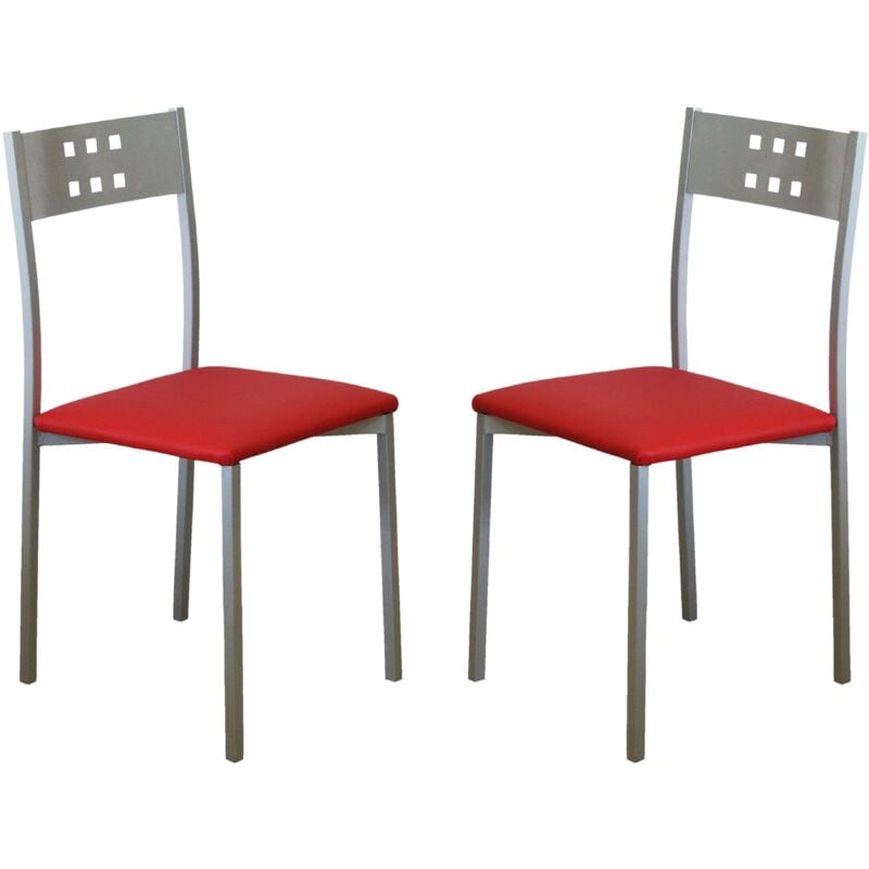 Sillas Cocina Estilo Moderno Costa Color Rojo Comedor Pata Metal 86X47X41 - Pack 2 Sillas
Sillas Cocina Estilo Moderno Costa Color Rojo Comedor Pata Metal 86X47X41 - Pack 2 Sillas