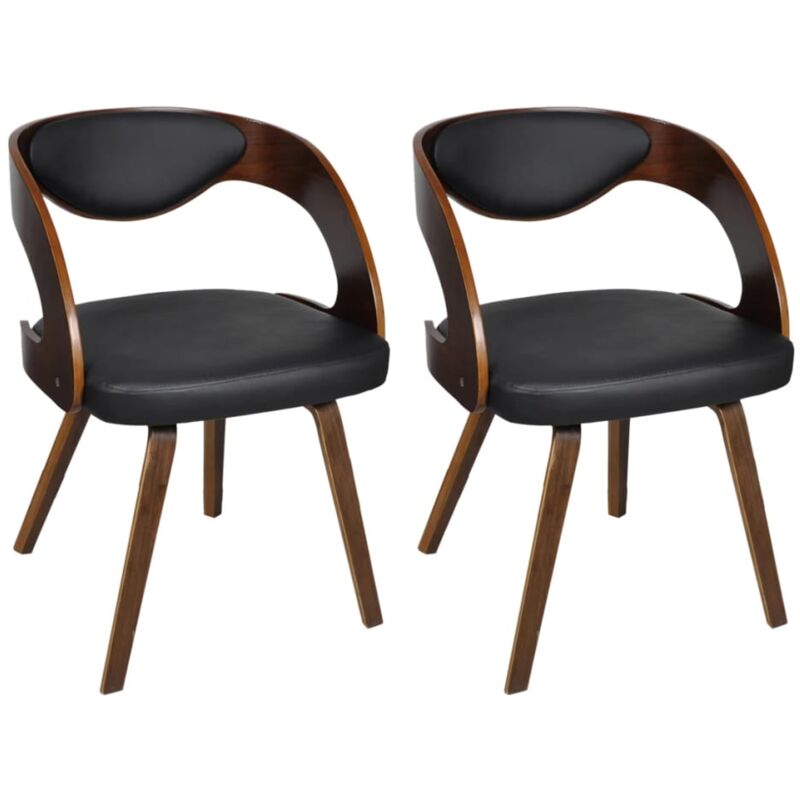 vidaXL Madera Contrachapada Sillas de Comedor Cuero Sintético Marrón 2 Unidades - Marrón
vidaXL Madera Contrachapada Sillas de Comedor Cuero Sintético Marrón 2 Unidades - Marrón