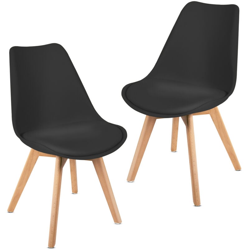 Pack 2 sillas de comedor negras, diseño moderno, sillas tulip para salon, oficina, sala de estar, despacho o terraza, respaldo ergonomico, asiento
Pack 2 sillas de comedor negras, diseño moderno, sillas tulip para salon, oficina, sala de estar, despacho o terraza, respaldo ergonomico, asiento