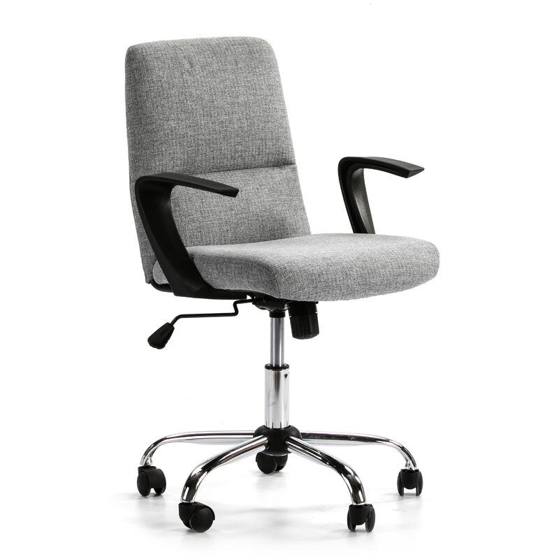 Sillón De Oficina Elevable Y Reclinable OLIVER Tela. Color Gris Claro. Metal CGIANNAdo
Sillón De Oficina Elevable Y Reclinable OLIVER Tela. Color Gris Claro. Metal CGIANNAdo