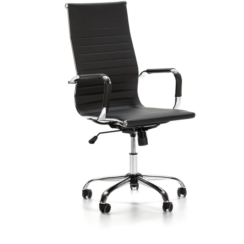 Vs Venta-stock - Sillón de Oficina MAX reclinable Negro. Piel sintética. Silla ejecutiva con reposacabezas y conjín engrosados. Altura Ajustable.
Vs Venta-stock - Sillón de Oficina MAX reclinable Negro. Piel sintética. Silla ejecutiva con reposacabezas y conjín engrosados. Altura Ajustable.