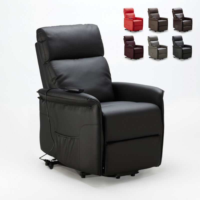 Le Roi Du Relax - Sillón Relax Polipiel Reclinable Eléctrico 2 Ruedas Amalia | Color: Negro
Le Roi Du Relax - Sillón Relax Polipiel Reclinable Eléctrico 2 Ruedas Amalia | Color: Negro