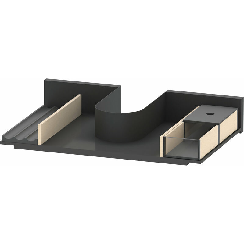Sistema de equipamiento Duravit, adecuado para ancho de armario 645mm, incl. recorte de sifón Posición izquierda, Color (frente/cuerpo): arce macizo
Sistema de equipamiento Duravit, adecuado para ancho de armario 645mm, incl. recorte de sifón Posición izquierda, Color (frente/cuerpo): arce macizo