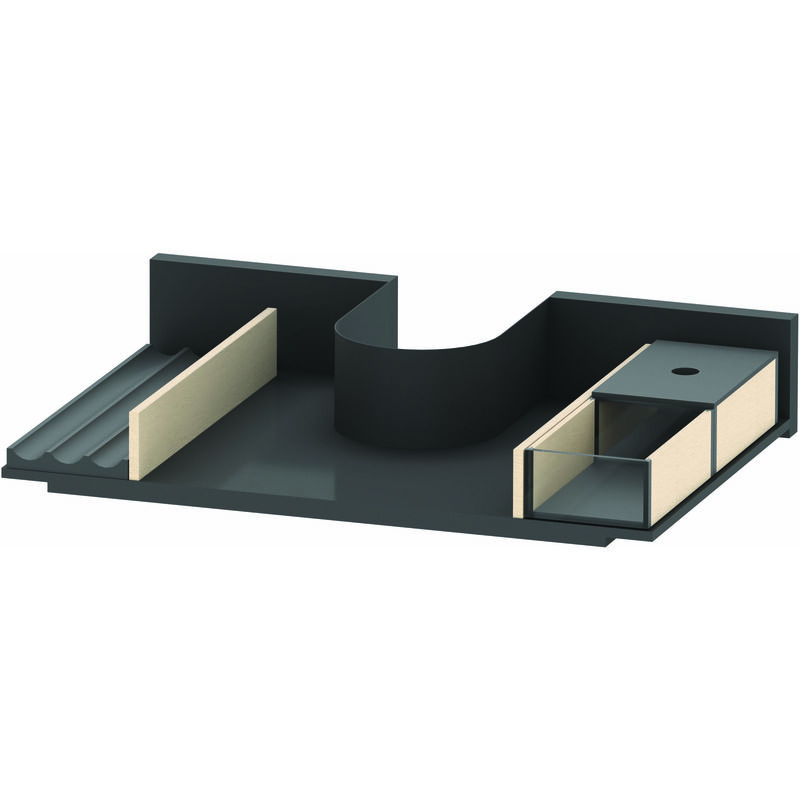 Sistema de equipamiento Duravit, adecuado para ancho de mueble 620mm, incl. hueco para sifón, para extraíble, Color (frente/cuerpo): arce macizo
Sistema de equipamiento Duravit, adecuado para ancho de mueble 620mm, incl. hueco para sifón, para extraíble, Color (frente/cuerpo): arce macizo