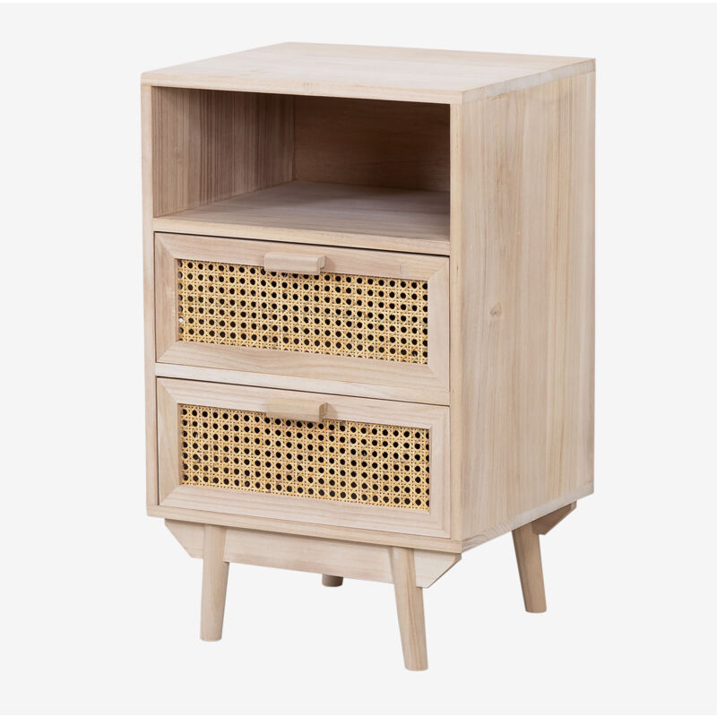 Mesita de Noche con Almacenaje en Madera Ralik Marrón Madera Natural - Sklum
Mesita de Noche con Almacenaje en Madera Ralik Marrón Madera Natural - Sklum