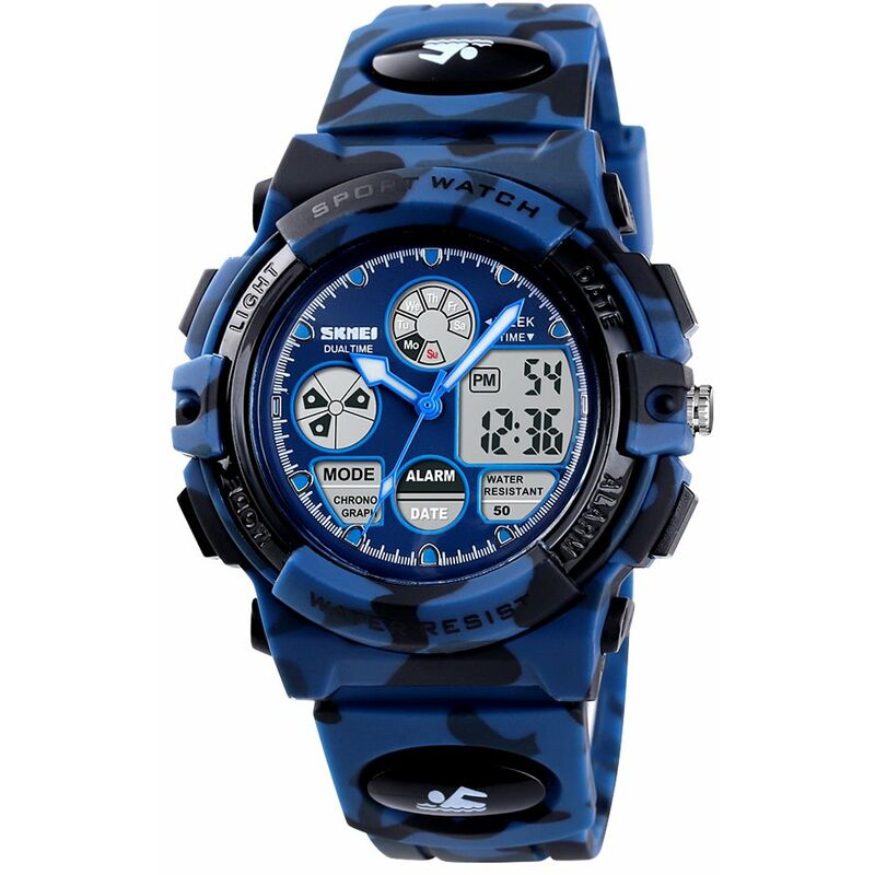 1163 Relojes para ninos Deportes al aire libre Reloj para ninos Reloj de pulsera de cuarzo digital para ninos y ninas Relojes con correa de PU Alarma
1163 Relojes para ninos Deportes al aire libre Reloj para ninos Reloj de pulsera de cuarzo digital para ninos y ninas Relojes con correa de PU Alarma