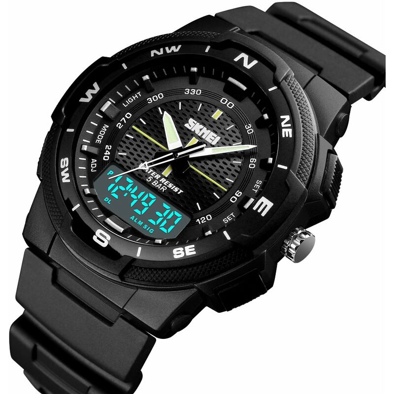 1454 Reloj electronico digital analogico para hombre Moda Casual Deportes al aire libre Reloj de pulsera para hombre Reloj de pulsera con pantalla de
1454 Reloj electronico digital analogico para hombre Moda Casual Deportes al aire libre Reloj de pulsera para hombre Reloj de pulsera con pantalla de