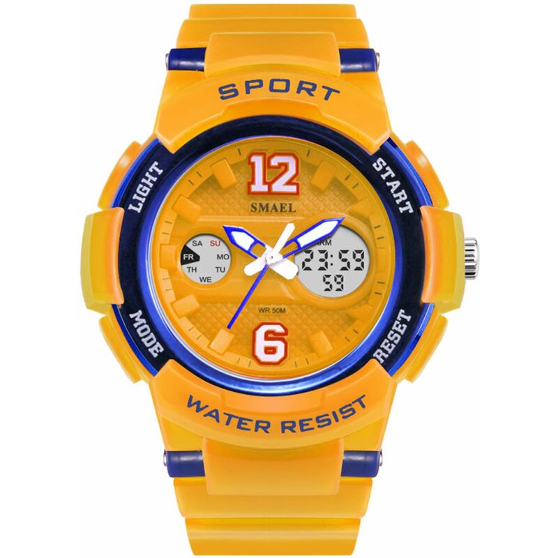 1632 Reloj deportivo elegante para mujer multifuncion de cuarzo + reloj de pulsera digital electronico para mujer 50M Reloj casual impermeable con
1632 Reloj deportivo elegante para mujer multifuncion de cuarzo + reloj de pulsera digital electronico para mujer 50M Reloj casual impermeable con