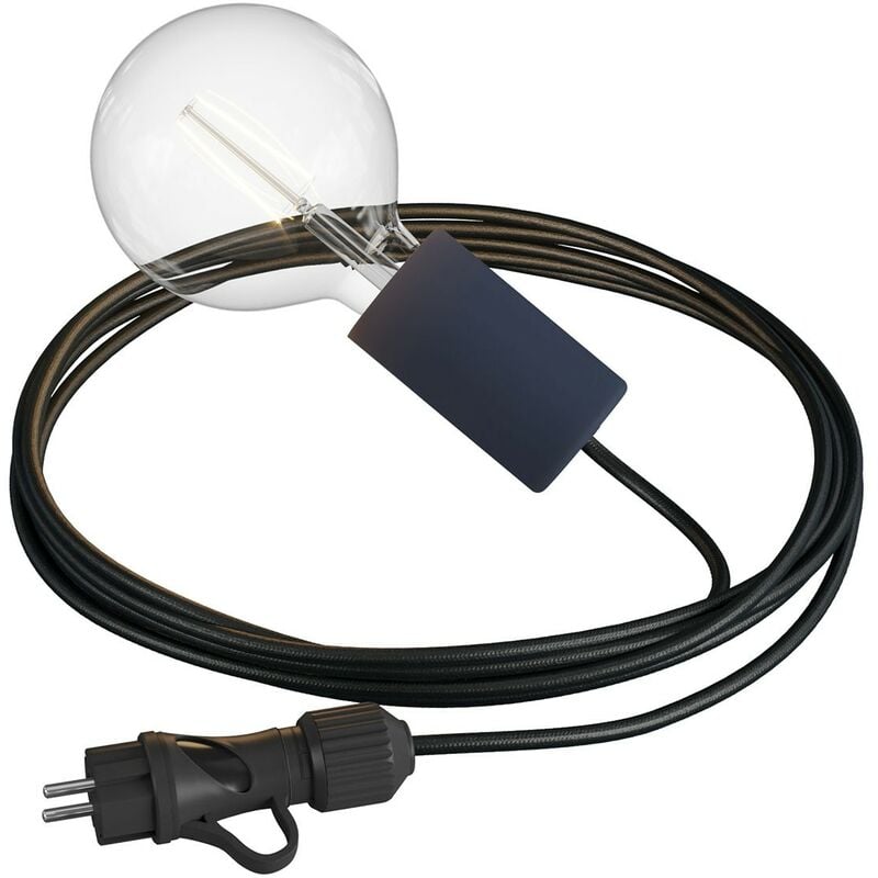 Creative Cables - Snake Eiva Elegant. Lámpara de exterior portátil con cable textil de 5 m, portalámparas IP65 resistente al agua y enchufe | Sin
Creative Cables - Snake Eiva Elegant. Lámpara de exterior portátil con cable textil de 5 m, portalámparas IP65 resistente al agua y enchufe | Sin