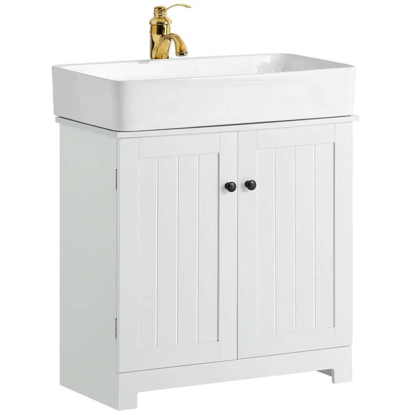 BZR18-W Armario Lavabo con Pie,Armario de Baño con 2 Estantes,60 x 30 x 60cm,ES - Sobuy
BZR18-W Armario Lavabo con Pie,Armario de Baño con 2 Estantes,60 x 30 x 60cm,ES - Sobuy