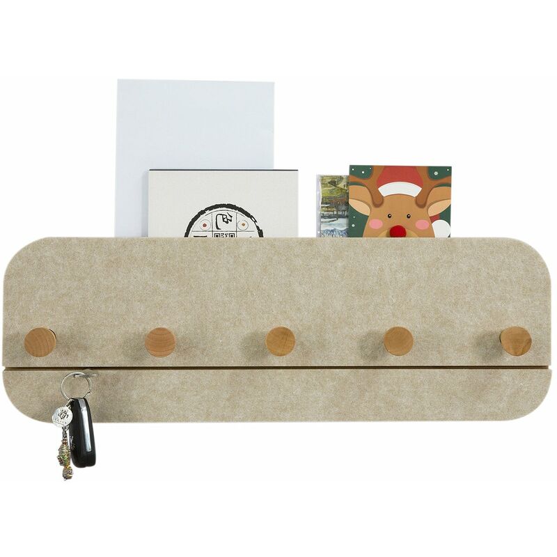 SoBuy FHK16-MI Perchero de Pared con Ganchos bambú,Estante de Pared con 5 Ganchos L55cm ES
SoBuy FHK16-MI Perchero de Pared con Ganchos bambú,Estante de Pared con 5 Ganchos L55cm ES
