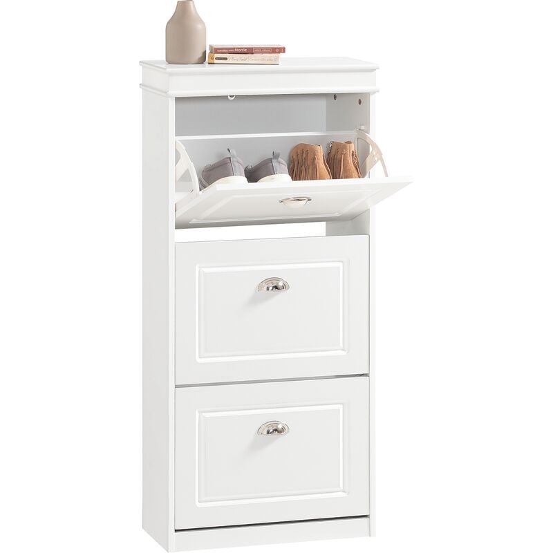 FSR94-W Zapatero con 3 Puertas Abatibles Zapatero Estrecho Organizador para Zapatos Blanco ES (117 x 53 x 24 cm) - Sobuy
FSR94-W Zapatero con 3 Puertas Abatibles Zapatero Estrecho Organizador para Zapatos Blanco ES (117 x 53 x 24 cm) - Sobuy