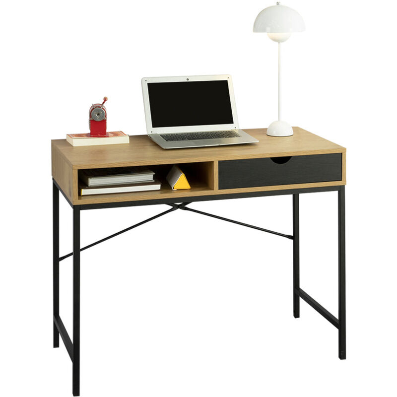 FWT81-N Escritorio Mesa de Ordenador Escritorio de Computadora con cajón Izquierdo o Derecho - 95 x 48 x 66 cm ES - Sobuy
FWT81-N Escritorio Mesa de Ordenador Escritorio de Computadora con cajón Izquierdo o Derecho - 95 x 48 x 66 cm ES - Sobuy