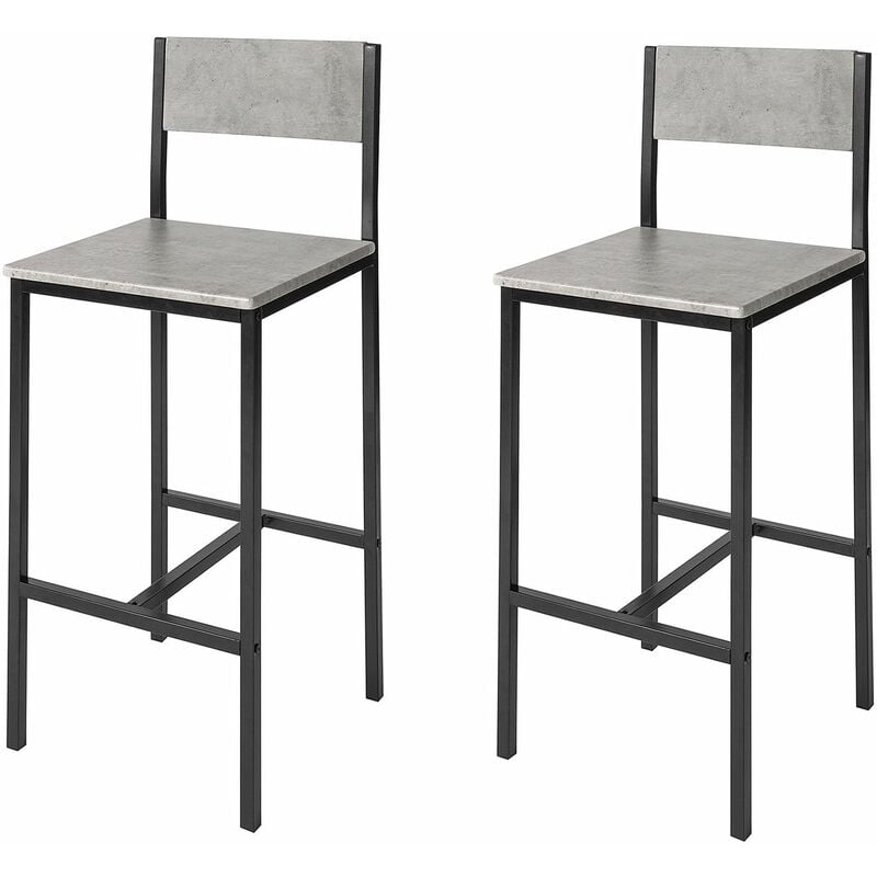 Lote de 2 taburetes con Respaldo,Taburete de Bar, Capacidad hasta 100 Kg,H95cm, FST53-HGX2, ES (FST53-HGX2) - Sobuy
Lote de 2 taburetes con Respaldo,Taburete de Bar, Capacidad hasta 100 Kg,H95cm, FST53-HGX2, ES (FST53-HGX2) - Sobuy