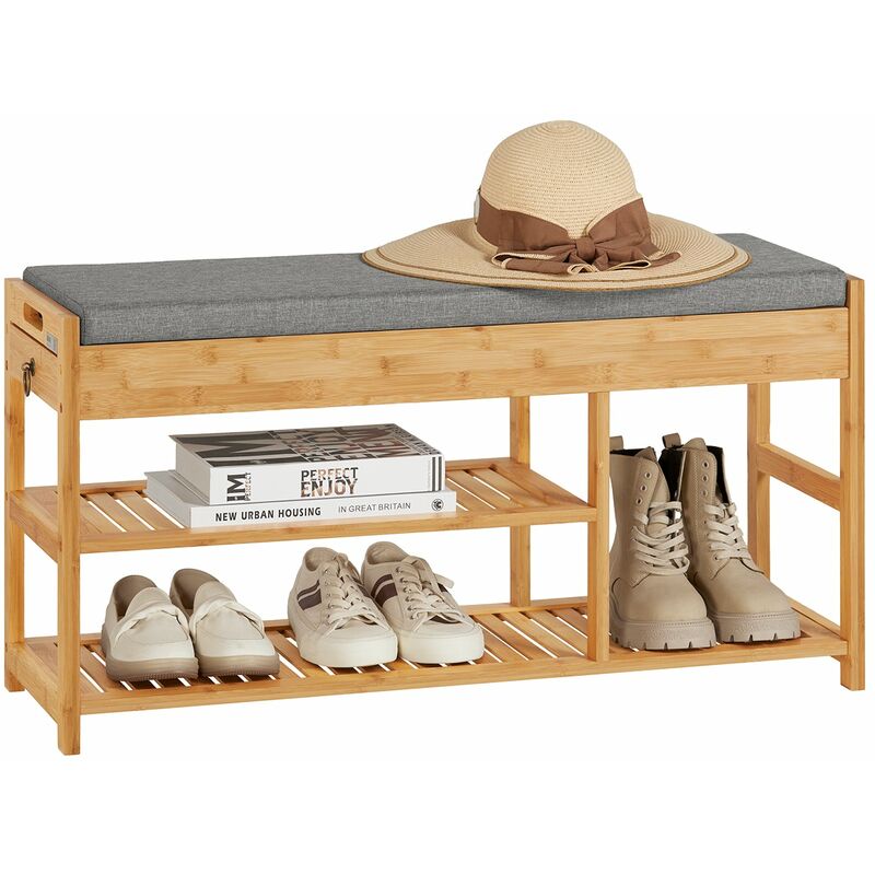 ®FSR47-N ,ES Banco de Almacenamiento con cajón y cojín,Zapatero,L90 cm x H45 cm - Sobuy
®FSR47-N ,ES Banco de Almacenamiento con cajón y cojín,Zapatero,L90 cm x H45 cm - Sobuy