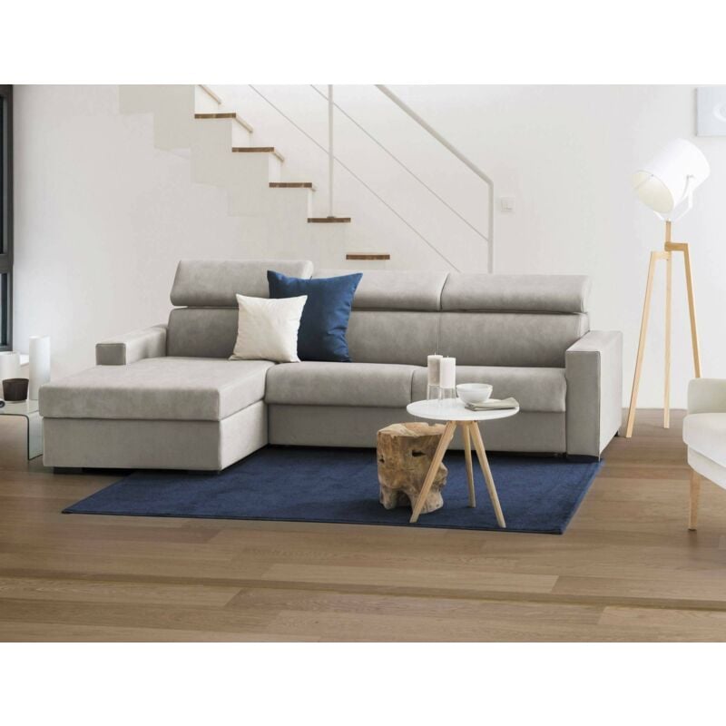 Sofá cama esquinero Sonia, Made in Italy, Apertura giratoria con colchón y red incluidos, con península de almacenamiento izquierda, con reposabrazos
Sofá cama esquinero Sonia, Made in Italy, Apertura giratoria con colchón y red incluidos, con península de almacenamiento izquierda, con reposabrazos