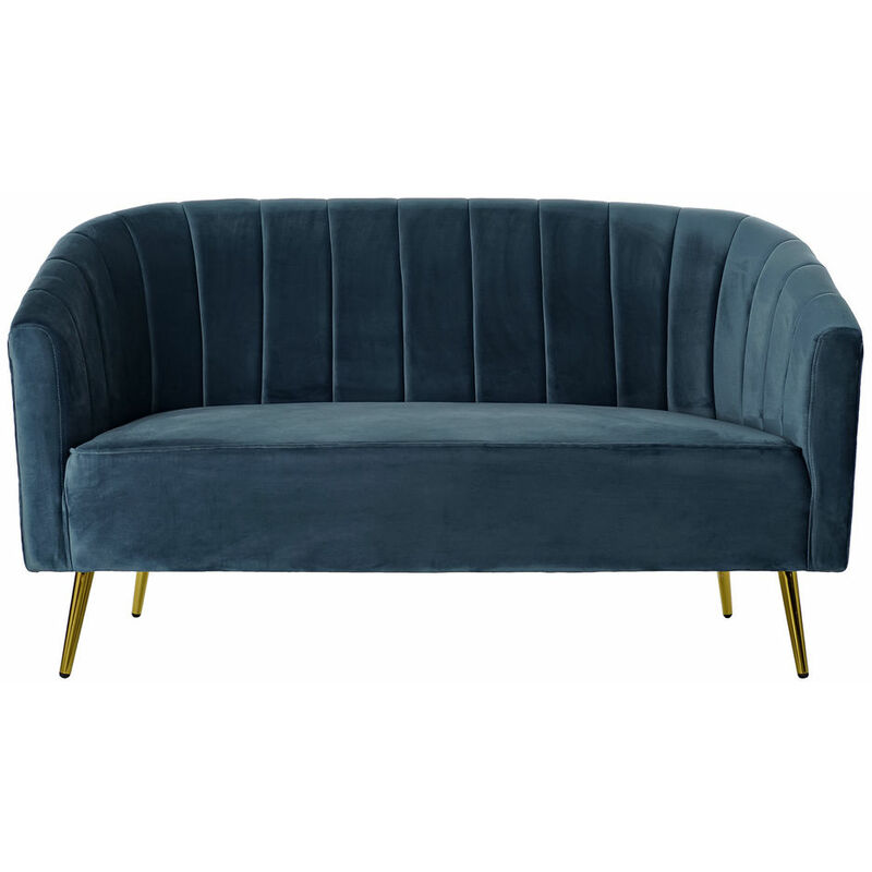 Sofá DKD Home Decor Azul Poliéster Metal Moderno Dorado (140 x 77 x 81 cm)
Sofá DKD Home Decor Azul Poliéster Metal Moderno Dorado (140 x 77 x 81 cm)