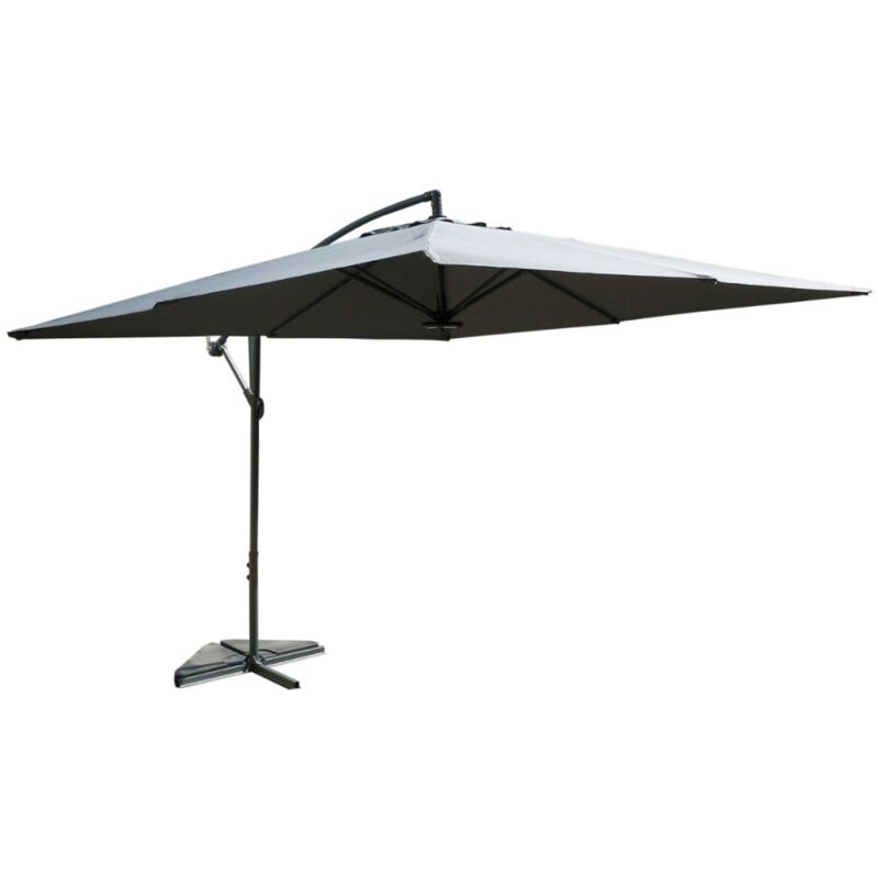 Concept-usine - Solenzara con LED de color gris: Parasol excéntrica con LED de 3 x 3 m - Gris
Concept-usine - Solenzara con LED de color gris: Parasol excéntrica con LED de 3 x 3 m - Gris