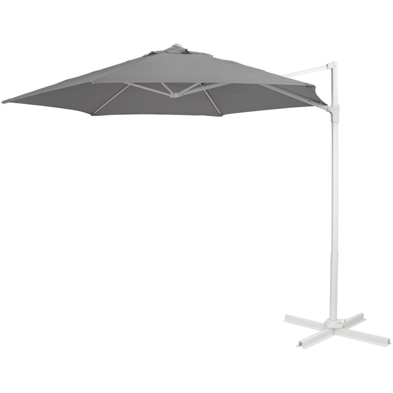 Papillon - Sombrilla jardin / terraza pie lateral blanca y gris Ø 270 x 254 (alt.) cm.
Papillon - Sombrilla jardin / terraza pie lateral blanca y gris Ø 270 x 254 (alt.) cm.