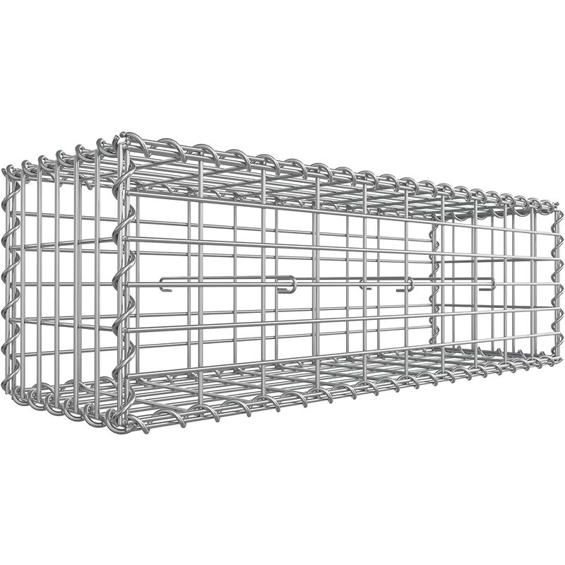 Gaviones De Piedra Decorativos 100 x 30 x 30cm Gaviones Para Taludes JardineríA Paisajismo GGB133 - Plata
Gaviones De Piedra Decorativos 100 x 30 x 30cm Gaviones Para Taludes JardineríA Paisajismo GGB133 - Plata