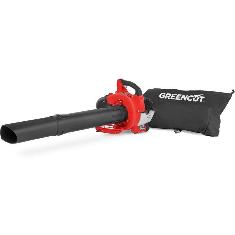 Greencut - Soplador aspirador de hojas EBV260X, motor gasolina 2 tiempos 26cc 1cv, velocidad del aire 225km/h, 2 en 1, aspira y sopla
Greencut - Soplador aspirador de hojas EBV260X, motor gasolina 2 tiempos 26cc 1cv, velocidad del aire 225km/h, 2 en 1, aspira y sopla