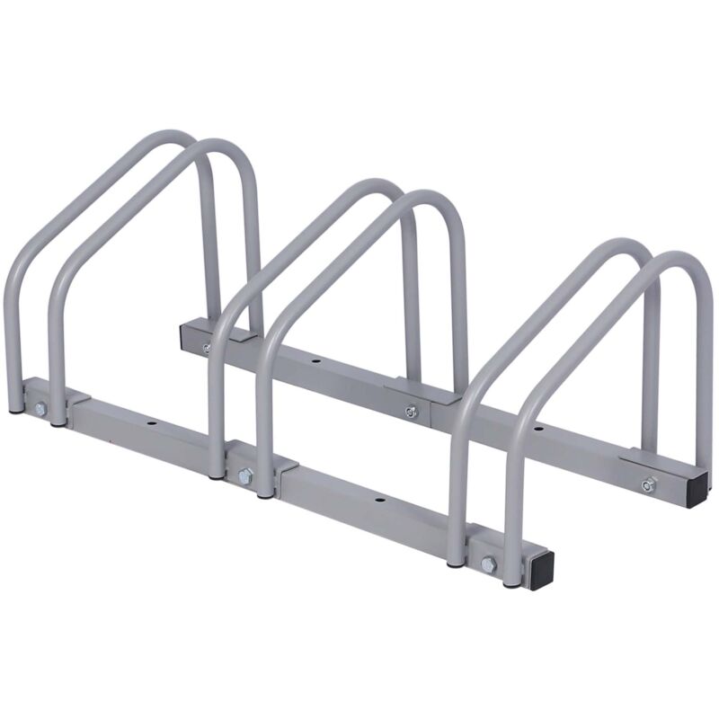 Soporte 3 bicicletas Aparcamiento bicis Aparcabicis 70x33x27cm Metal galvanizado Exterior Suelo
Soporte 3 bicicletas Aparcamiento bicis Aparcabicis 70x33x27cm Metal galvanizado Exterior Suelo