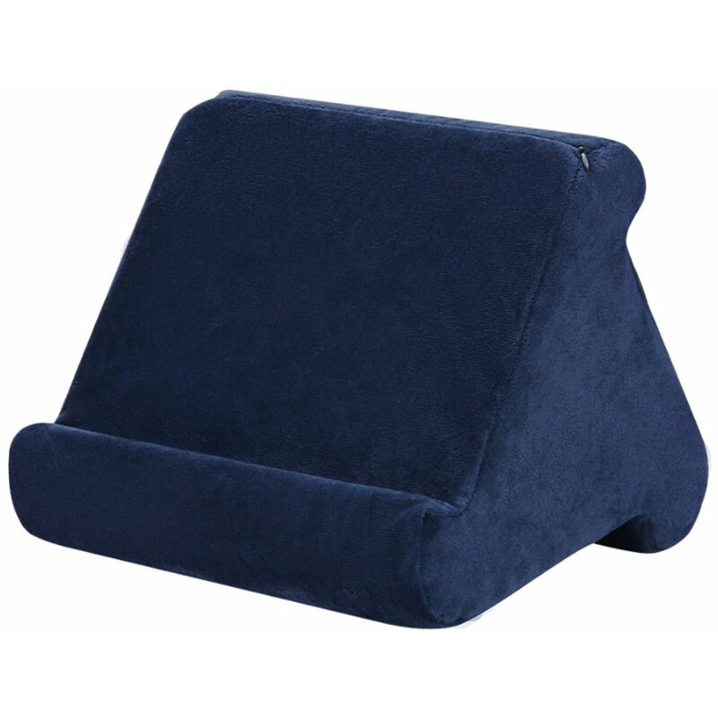 Soporte de almohada triangular Cojin de regazo Respaldo de lectura Soporte de almohada para reposo en cama para tableta Telefono movil,Azul oscuro
Soporte de almohada triangular Cojin de regazo Respaldo de lectura Soporte de almohada para reposo en cama para tableta Telefono movil,Azul oscuro