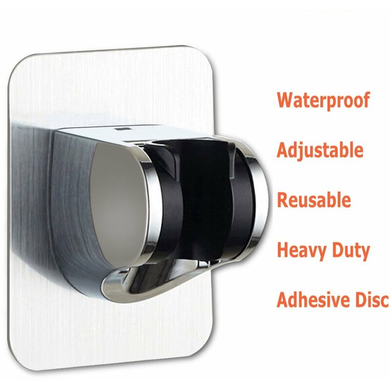 Abcrital - Soporte de cabezal de ducha ajustable Soporte de ducha de mano autoadhesivo con disco adhesivo 3M, Reutilizable, resistente, impermeable,
Abcrital - Soporte de cabezal de ducha ajustable Soporte de ducha de mano autoadhesivo con disco adhesivo 3M, Reutilizable, resistente, impermeable,
