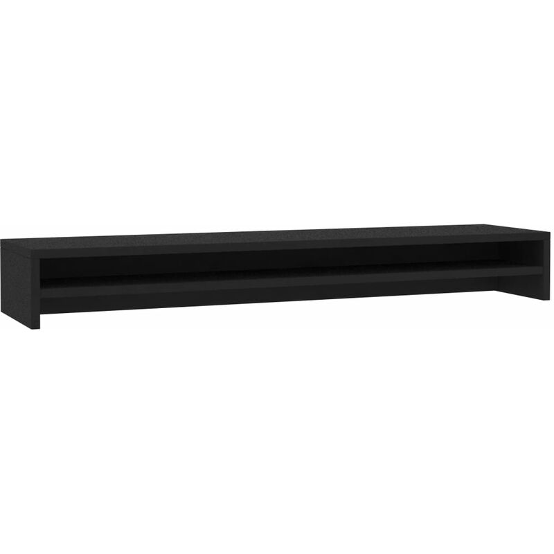 Soporte de mesa para pantalla de aglomerado negro 100x24x13 cm - Negro - Vidaxl
Soporte de mesa para pantalla de aglomerado negro 100x24x13 cm - Negro - Vidaxl