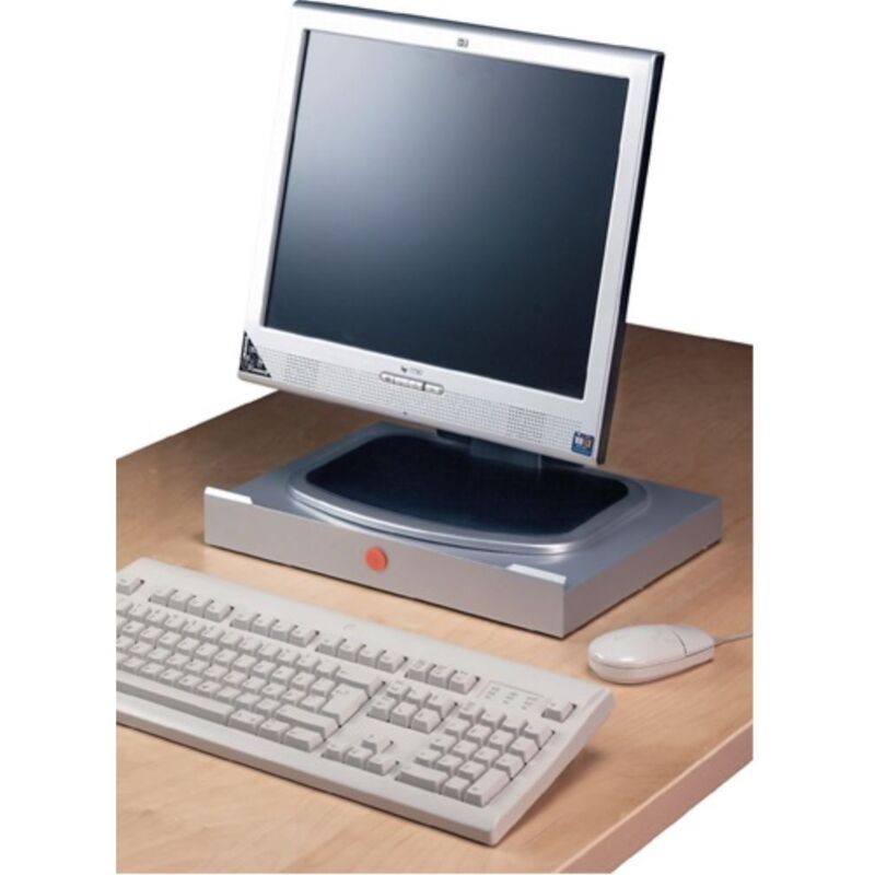 Soporte de monitor de metal con soporte conceptual
Soporte de monitor de metal con soporte conceptual