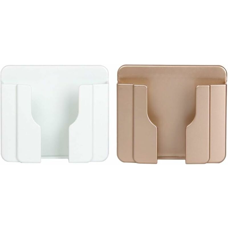 Soporte de montaje en pared para teléfono de 2 piezas - Soporte para caja de almacenamiento con control remoto para teléfono montado en la pared
Soporte de montaje en pared para teléfono de 2 piezas - Soporte para caja de almacenamiento con control remoto para teléfono montado en la pared
