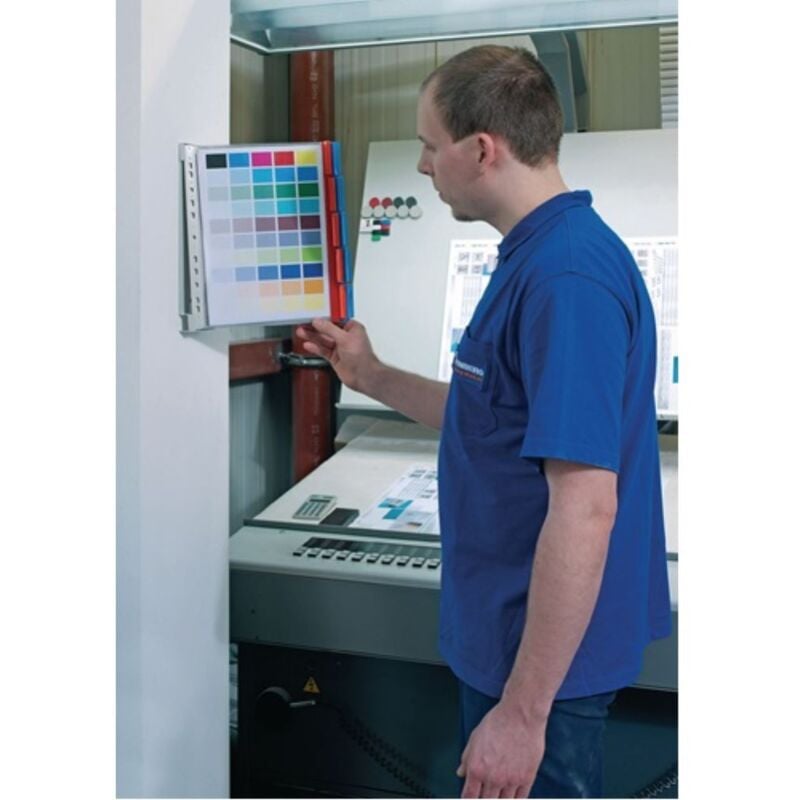 Soporte de pared 10 paneles de visualización rojo / azul DIN A4 sobre película dura DURADERA
Soporte de pared 10 paneles de visualización rojo / azul DIN A4 sobre película dura DURADERA