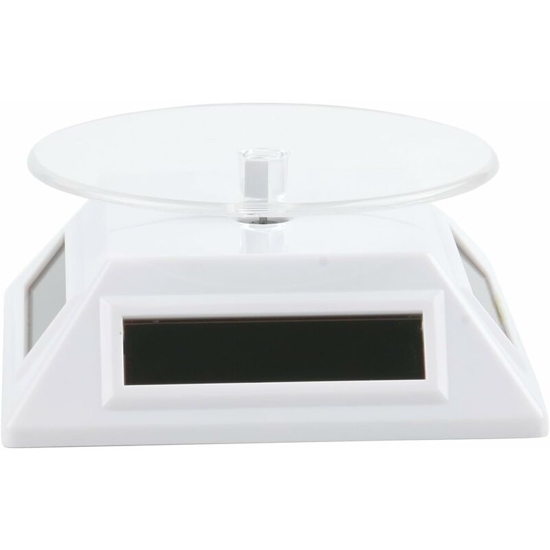 Soporte giratorio White con energía solar para exhibir todos los productos imaginables a la venta
Soporte giratorio White con energía solar para exhibir todos los productos imaginables a la venta