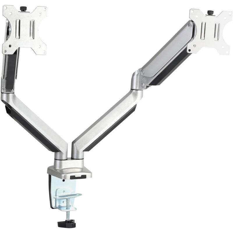 Soporte Monitor Doble para Pantallas LED LCD de 13-32 Pulgadas VESA 75/100 mm con Brazo Giratorio 360° de Aluminio 2 Opciones de Montaje 93x11x47 cm
Soporte Monitor Doble para Pantallas LED LCD de 13-32 Pulgadas VESA 75/100 mm con Brazo Giratorio 360° de Aluminio 2 Opciones de Montaje 93x11x47 cm