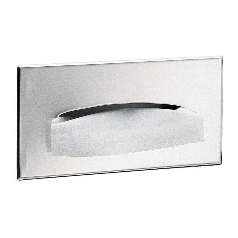 Soporte para caja de pañuelos para instalación mural SYSTEM 2, acero inoxidable - Emco
Soporte para caja de pañuelos para instalación mural SYSTEM 2, acero inoxidable - Emco