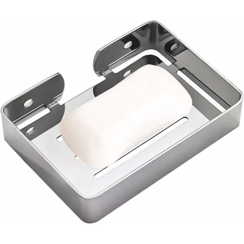Abcrital - Soporte para jabón de ducha Barra de ducha 304 Jabonera de acero inoxidable Bandeja de ahorro de jabón Soporte de esponja de pared
Abcrital - Soporte para jabón de ducha Barra de ducha 304 Jabonera de acero inoxidable Bandeja de ahorro de jabón Soporte de esponja de pared