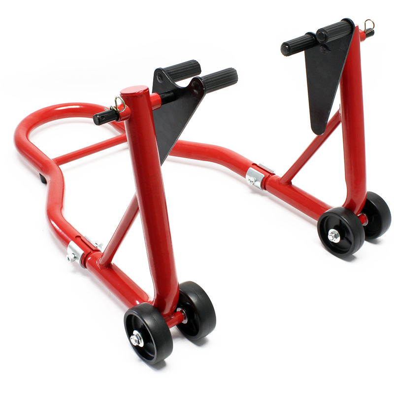 Soporte para la rueda delantera de la motocicleta 450kg dispositivo elevación taller
Soporte para la rueda delantera de la motocicleta 450kg dispositivo elevación taller