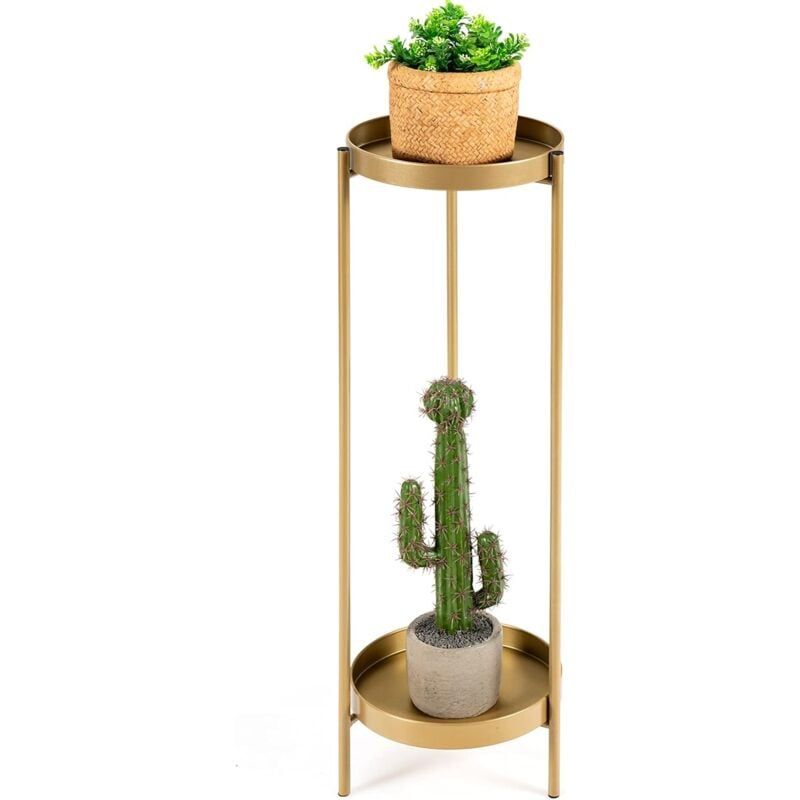 Costway - Soporte para Plantas de Metal de 2 niveles Mesa auxiliar Soporte para Flores con Estante Capacidad de Carga de 15 kg para Salón Dormitorio
Costway - Soporte para Plantas de Metal de 2 niveles Mesa auxiliar Soporte para Flores con Estante Capacidad de Carga de 15 kg para Salón Dormitorio