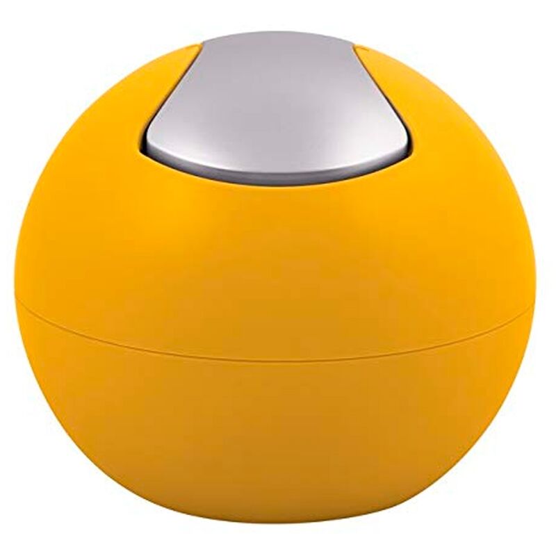 Cubo de basura Spirella "Bowl Matt" 0,25L de poliestireno en color amarillo Ø10,5 x 10,5
Cubo de basura Spirella "Bowl Matt" 0,25L de poliestireno en color amarillo Ø10,5 x 10,5