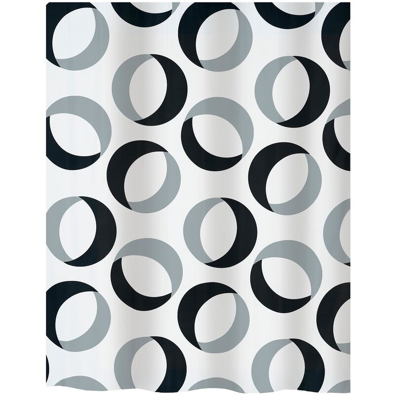 colección Rings, Cortina de ducha textil 180 x 200, 100% polyester, Gris - Spirella
colección Rings, Cortina de ducha textil 180 x 200, 100% polyester, Gris - Spirella