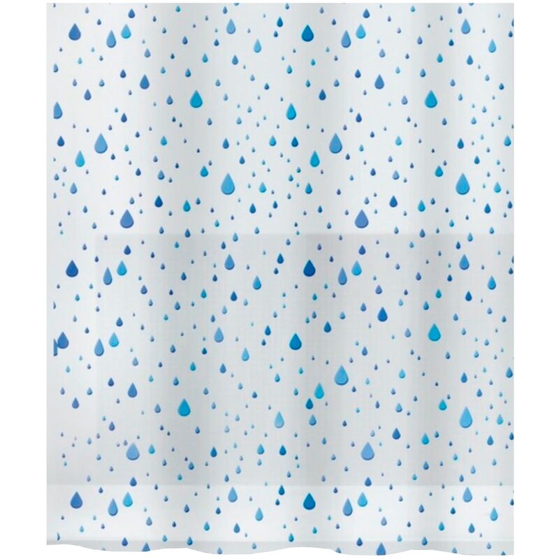 colección Waterdrop , Cortina de ducha textil 180 x 200, 100% polyester, Azul - Spirella
colección Waterdrop , Cortina de ducha textil 180 x 200, 100% polyester, Azul - Spirella