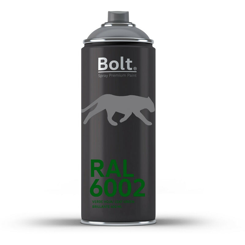 SPRAY BOLT PREMIUM ACRILICO BRILLANTE RAL 400 ML | RAL: RAL 6002 Verde hoja - RAL 6002 Verde hoja
SPRAY BOLT PREMIUM ACRILICO BRILLANTE RAL 400 ML | RAL: RAL 6002 Verde hoja - RAL 6002 Verde hoja