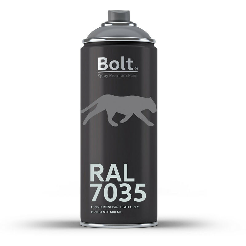 SPRAY BOLT PREMIUM ACRILICO BRILLANTE RAL 400 ML | RAL: RAL 7035 Gris luminoso - RAL 7035 Gris luminoso
SPRAY BOLT PREMIUM ACRILICO BRILLANTE RAL 400 ML | RAL: RAL 7035 Gris luminoso - RAL 7035 Gris luminoso