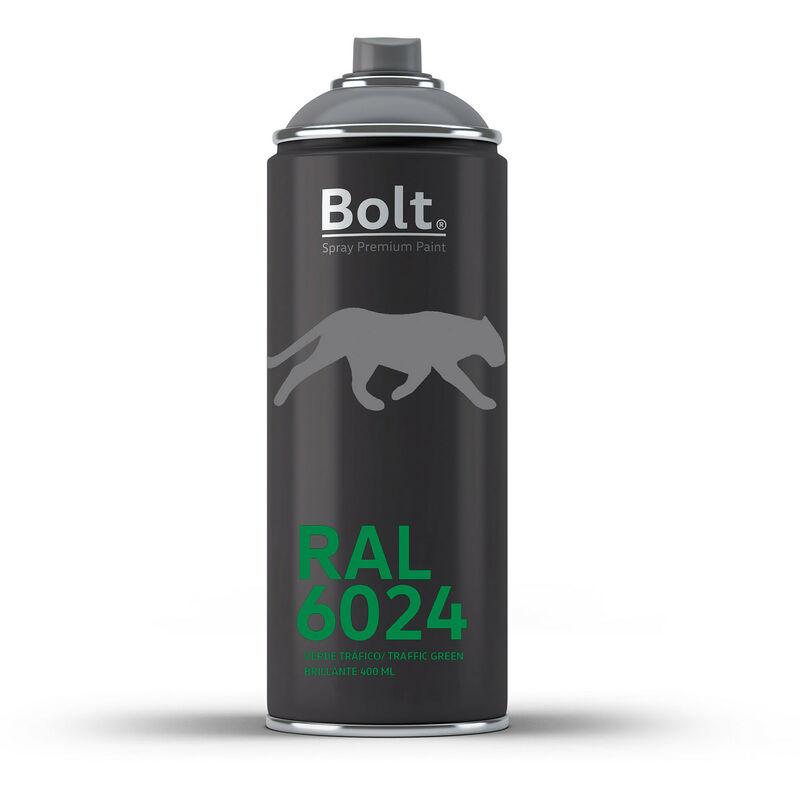 SPRAY BOLT PREMIUM ACRILICO BRILLANTE RAL 400 ML | RAL: RAL 6024 Verde tráfico - RAL 6024 Verde tráfico
SPRAY BOLT PREMIUM ACRILICO BRILLANTE RAL 400 ML | RAL: RAL 6024 Verde tráfico - RAL 6024 Verde tráfico