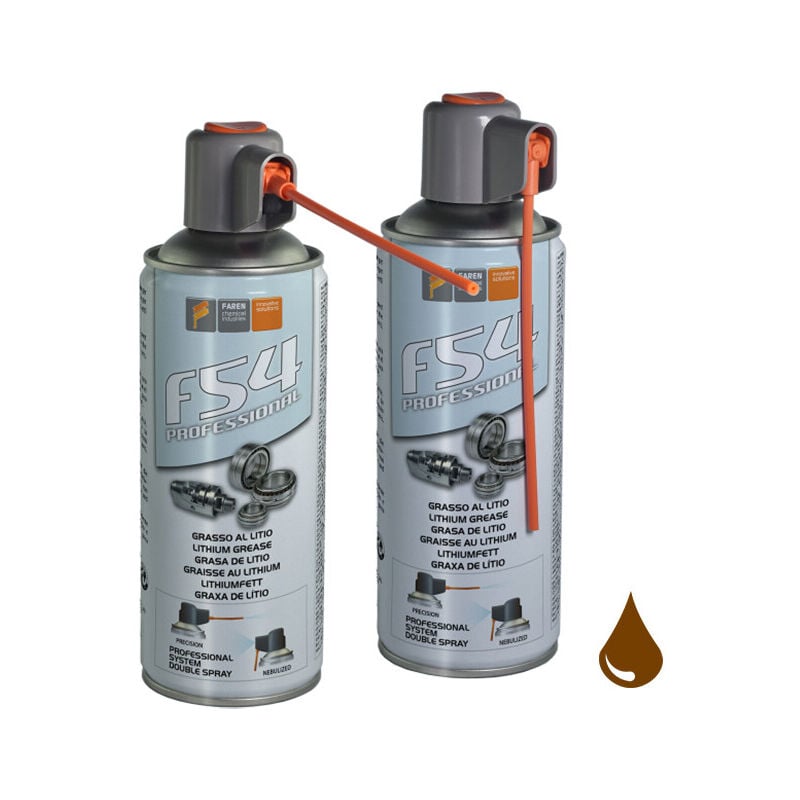 Spray lubricante de grasa de litio con difusor largo F5 400 ml. ( 959SDESPPT) - Faren
Spray lubricante de grasa de litio con difusor largo F5 400 ml. ( 959SDESPPT) - Faren