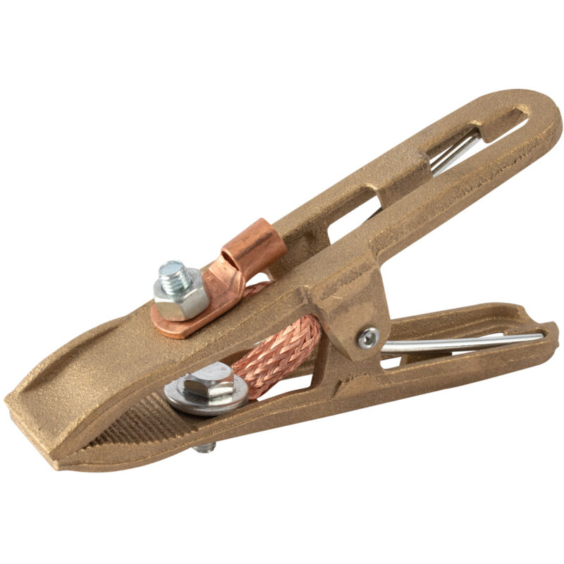 borne de puesta a tierra hasta 500 A, latón, accesorio para máquinas de soldar y cortadores de plasma - Stahlwerk
borne de puesta a tierra hasta 500 A, latón, accesorio para máquinas de soldar y cortadores de plasma - Stahlwerk