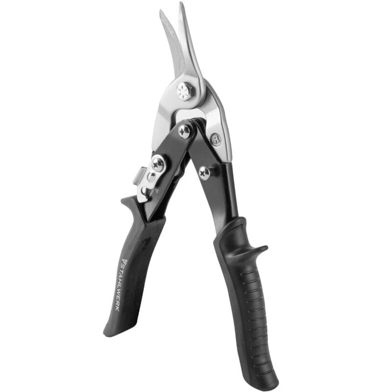 Robusta cizalla profesional para chapa de corte derecho de acero al cromo vanadio para chapas de hasta 1,25 mm de espesor - Stahlwerk
Robusta cizalla profesional para chapa de corte derecho de acero al cromo vanadio para chapas de hasta 1,25 mm de espesor - Stahlwerk